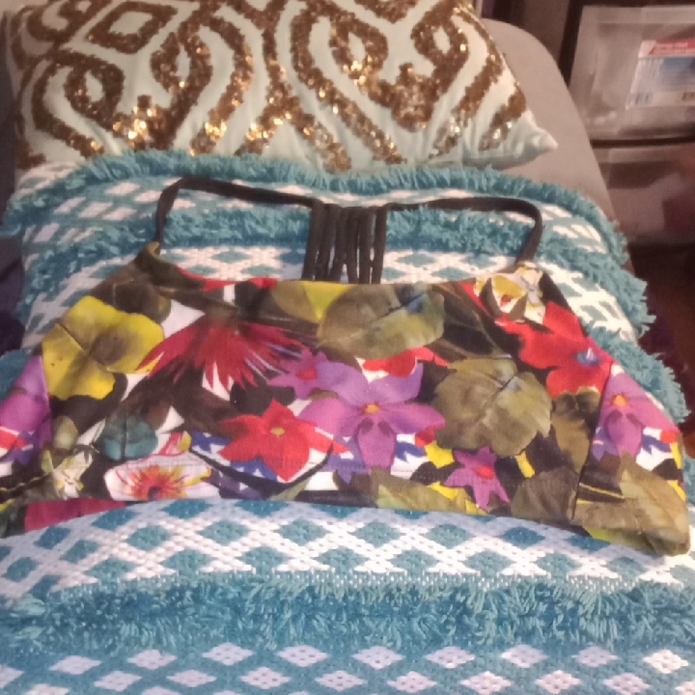 Mossimo Supply Co. Multicolor Strappy Top
